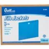Quill Brand® Reinforced File Jacket, Letter Size, Blue, 100/Box (null) -Office Essentials Shop s1201207 s7