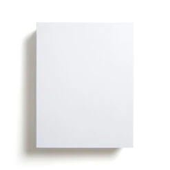 Quill Brand® 110 Lb. Card Stock Paper, 8.5" X 11", White, 250 Sheets/Pack (49701)