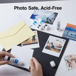 Quill Brand Washable Glue Sticks, 0.28 Oz., White, 18/Pack (25964-QCC) -Office Essentials Shop s1223687 s7