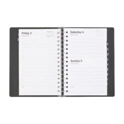 2023 Quill Brand® 5" X 8" Daily Planner, 5 X 8, Black (5215823QCC) 10 2023 Quill Brand® 5" X 8" Daily Planner, 5 X 8, Black (5215823QCC) -Office Essentials Shop s1225441 s7