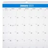 2023 Quill Brand® 30" X 20" Vertical Wall Calendar, Blue (5216523QCC) -Office Essentials Shop s1225611 s7