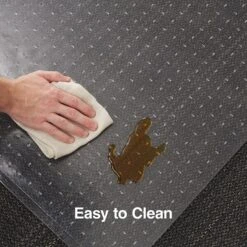 Quill Brand® Standard 36" X 48" Rectangular Chair Mat For Carpet, Resin (28593) -Office Essentials Shop s1225859 s7