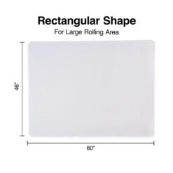 Quill Brand® Extra Carpet Chair Mat, 46" X 60'', Crystal Clear (20361-CC) 10 Quill Brand® Extra Carpet Chair Mat, 46" X 60'', Crystal Clear (20361-CC) -Office Essentials Shop s1225961 s7