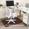 Quill Brand® Cherry Laminate Chairmat, For Hard Floors, No Lip, Rectangular, 36" X 48" -Office Essentials Shop s1225982 s7