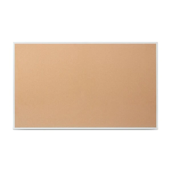 Quill Brand® Standard Durable Cork Bulletin Board, Aluminum Frame, 5'W X 3'H (28316-CC) 6 Quill Brand® Standard Durable Cork Bulletin Board, Aluminum Frame, 5'W X 3'H (28316-CC) - Image 4