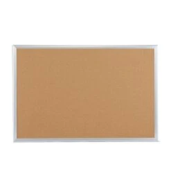Quill Brand® Standard Durable Cork Bulletin Board, Aluminum Frame, 3'W X 2'H (28335-CC) 9 Quill Brand® Standard Durable Cork Bulletin Board, Aluminum Frame, 3'W X 2'H (28335-CC) -Office Essentials Shop s1226134 s7