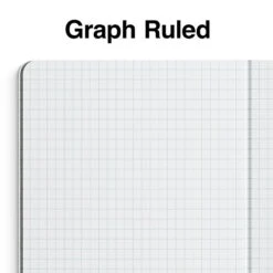 Quill Brand® Composition Notebook, 7.5" X 9.75", Graph Ruled, 80 Sheets, Green/White (TR55068) -Office Essentials Shop s1227370 s7