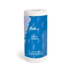 Quill Brand® Kitchen Paper Towels, 2-Ply, 85 Sheets/Roll (7HH290)