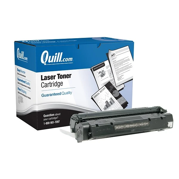 Quill Brand® Remanufactured Black High Yield Toner Cartridge Replacement For HP 24X (Q2624X) (Lifetime Warranty) 3 Quill Brand® Remanufactured Black High Yield Toner Cartridge Replacement For HP 24X (Q2624X) (Lifetime Warranty)