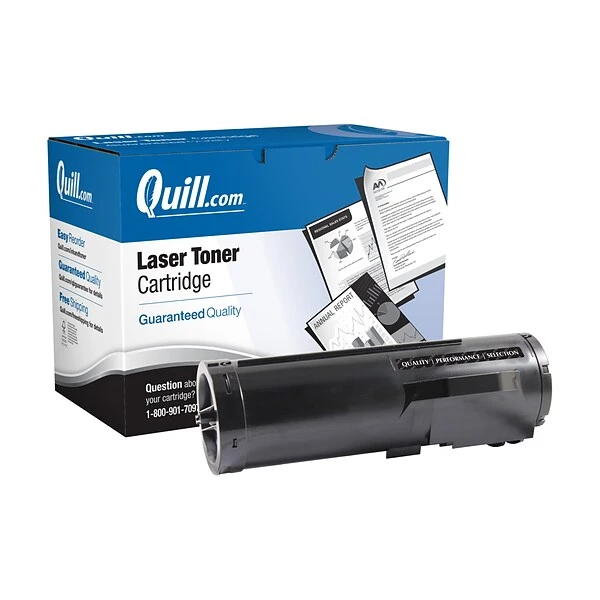 Quill Brand® Remanufactured Black Extra High Yield Toner Cartridge Replacement For Xerox 3655 (106R02740) (Lifetime Warranty) 3 Quill Brand® Remanufactured Black Extra High Yield Toner Cartridge Replacement For Xerox 3655 (106R02740) (Lifetime Warranty)