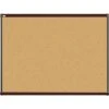 Quill Brand® Durable Cork Bulletin Board, Mahogany Frame, 4'W X 3'H (23690-CC) 1 Quill Brand® Durable Cork Bulletin Board, Mahogany Frame, 4'W X 3'H (23690-CC) -Office Essentials Shop sp38165038 s7