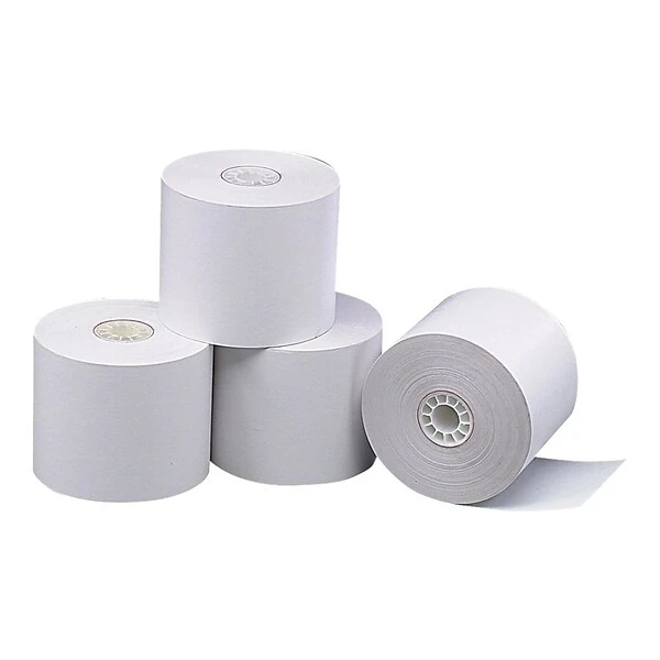 Quill Brand® Thermal Cash Register Rolls, 1-Ply, 3-1/8"x273', 50/Carton (911869) 3 Quill Brand® Thermal Cash Register Rolls, 1-Ply, 3-1/8"x273', 50/Carton (911869)
