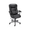 Quill Brand® Osgood High-Back Bonded Leather Manager Chair, Black (21076) 2 Quill Brand® Osgood High-Back Bonded Leather Manager Chair, Black (21076) -Office Essentials Shop sp41816826 s7