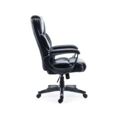 Quill Brand® Mcallum Bonded Leather Manager Chair, Black (51473) -Office Essentials Shop sp41817380 s7