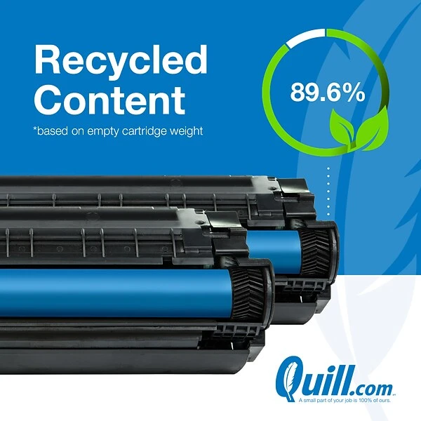 Quill Brand® Remanufactured Yellow Standard Yield Toner Cartridge Replacement For HP 410A (CF412A) (Lifetime Warranty) 8 Quill Brand® Remanufactured Yellow Standard Yield Toner Cartridge Replacement For HP 410A (CF412A) (Lifetime Warranty) - Image 6