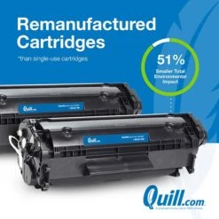 Quill Brand® Remanufactured Black High Yield Toner Cartridge Replacement For Brother TN-336 (TN336BK) (Lifetime Warranty) 15 Quill Brand® Remanufactured Black High Yield Toner Cartridge Replacement For Brother TN-336 (TN336BK) (Lifetime Warranty) -Office Essentials Shop sp85556672 s7 14