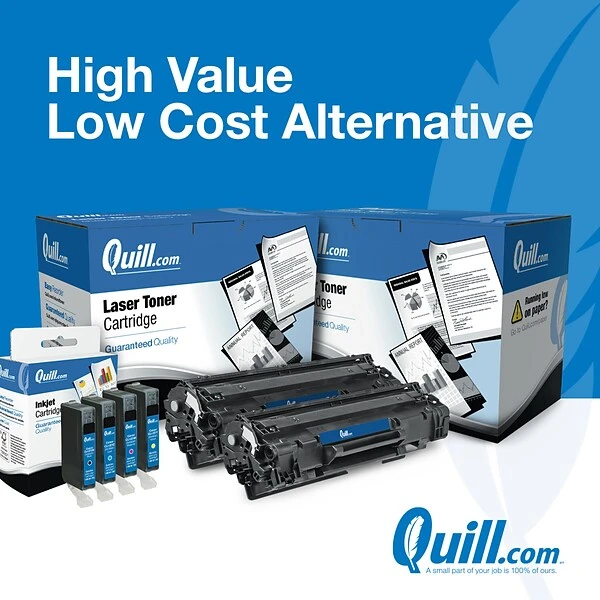 Quill Brand® Remanufactured Black Standard Yield Toner Cartridge Replacement For HP 36A (CB436A) (Lifetime Warranty) 5 Quill Brand® Remanufactured Black Standard Yield Toner Cartridge Replacement For HP 36A (CB436A) (Lifetime Warranty) - Image 3