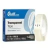 Quill Brand® Transparent Tape, Glossy Finish, 1/2" X 36 Yds., Single Roll (70016043807) -Office Essentials Shop sp94317084 s7